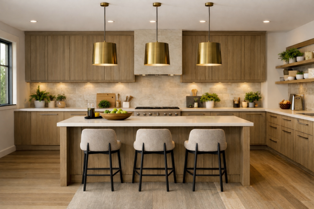 Large Kitchen Interior Design