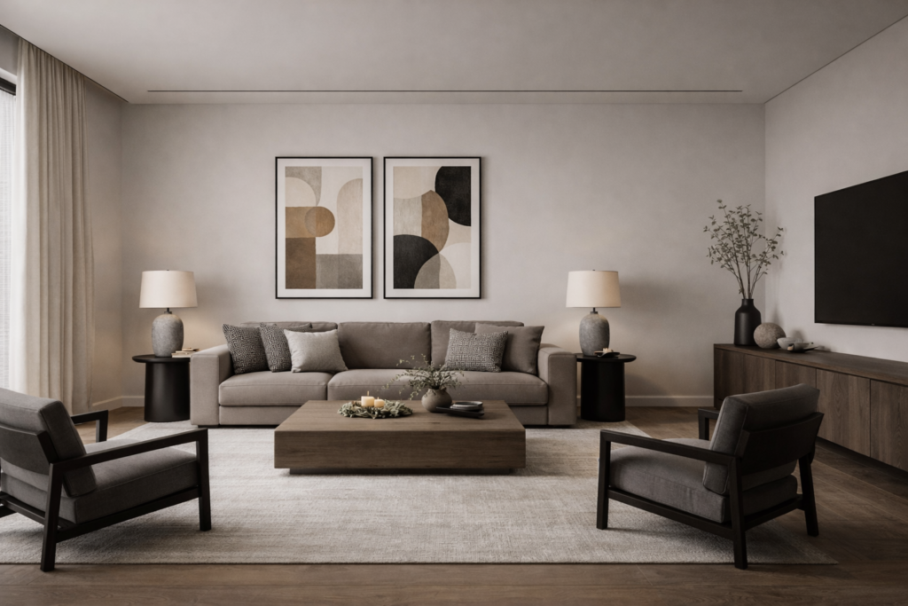 Minimalist Living Room Interior Design Style