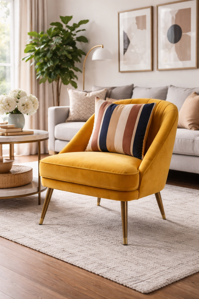 Accent chair image 1