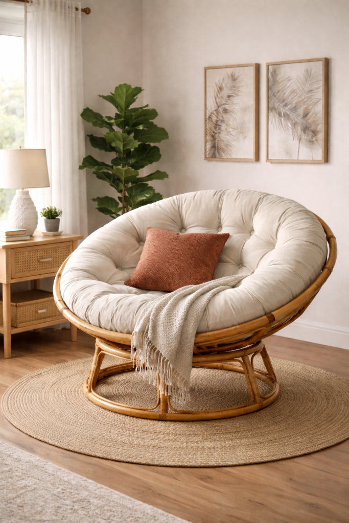 Papasan chair 1
